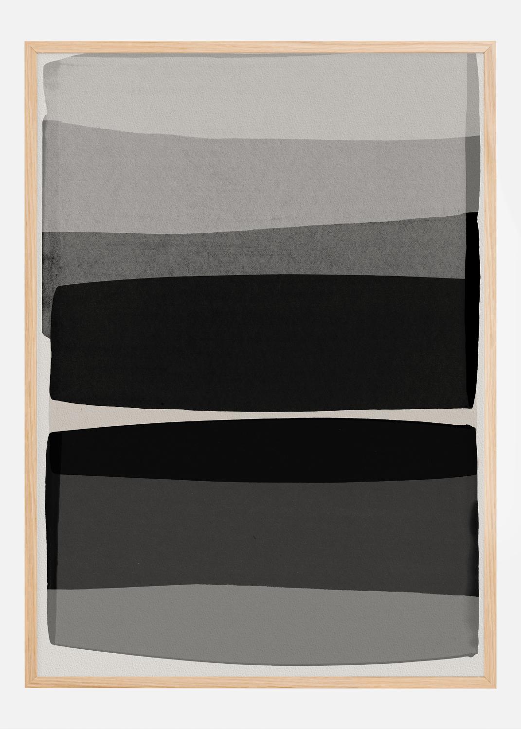 Product Image for Modern Black and White Póster (21x29.7 cm (A4))