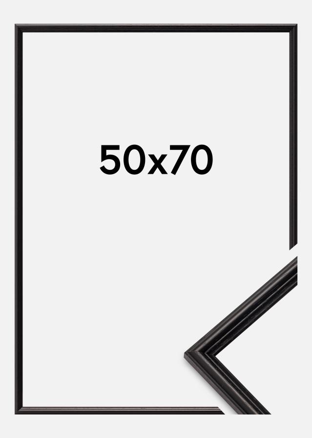 Moldura Horndal Vidro acrílico Preto 50x70 cm