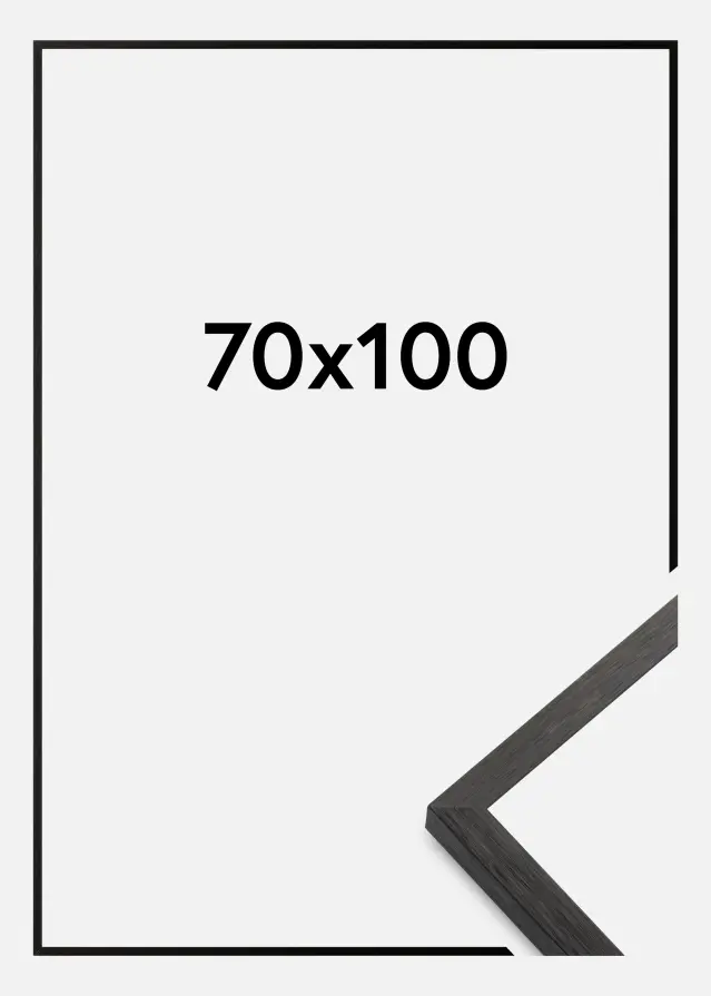 Moldura Chair Preto 70x100 cm