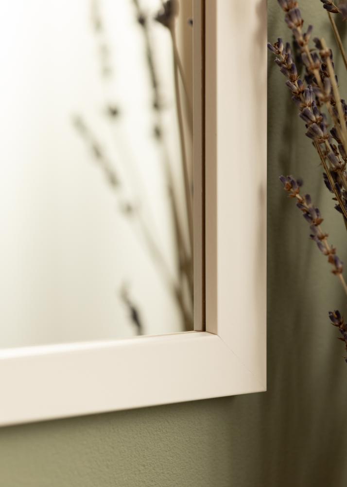 Espelho White Wood 53x73 cm