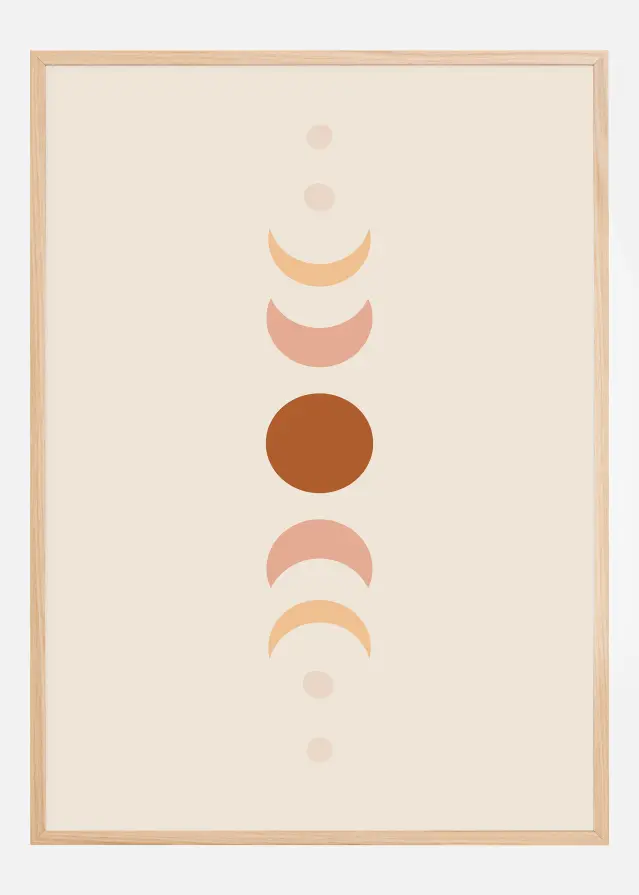 Moonphase No1 Póster