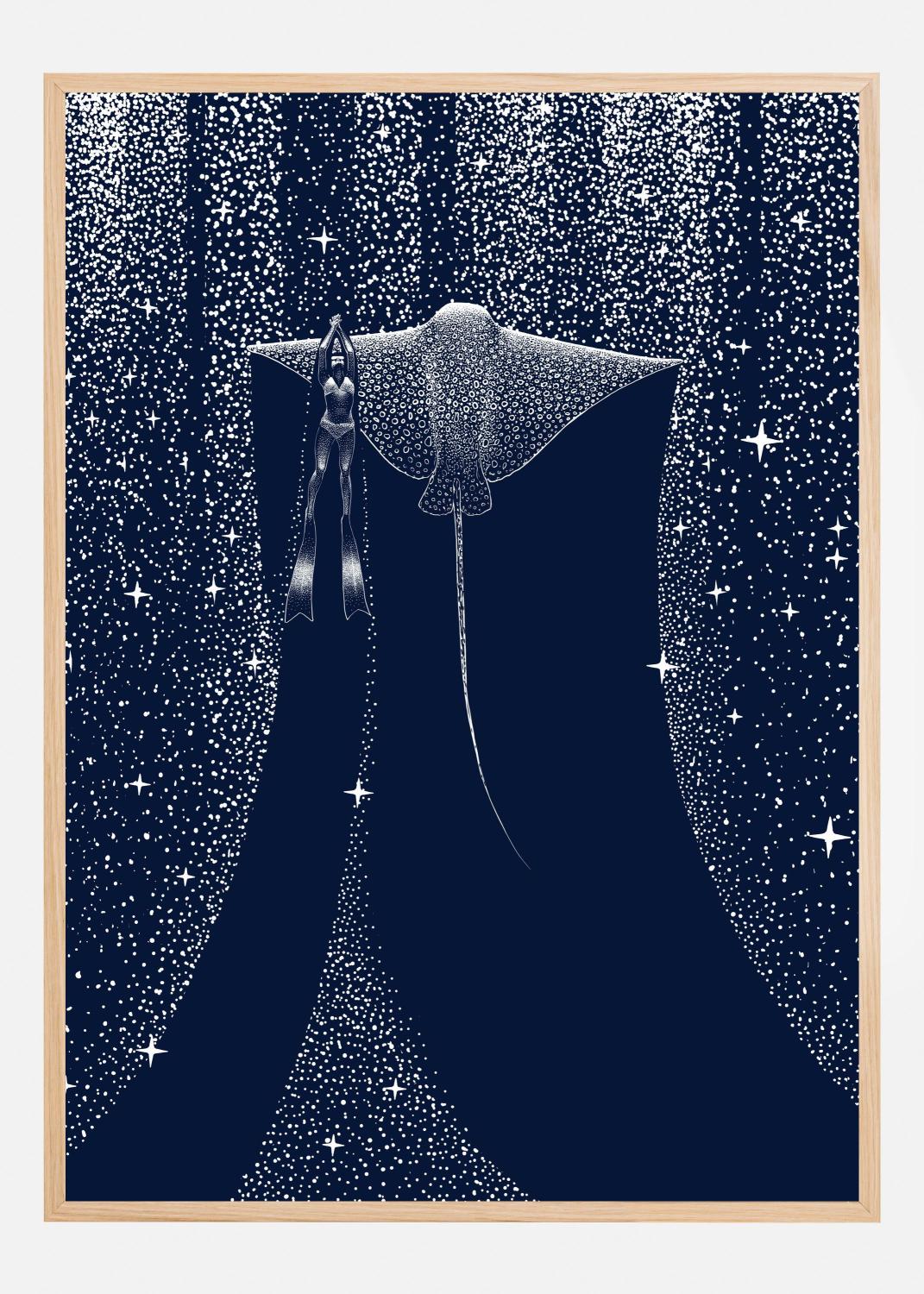 Product Image for Star Collector and Diver II Póster (21x29.7 cm (A4))