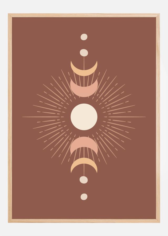 Moonphase No3 Póster