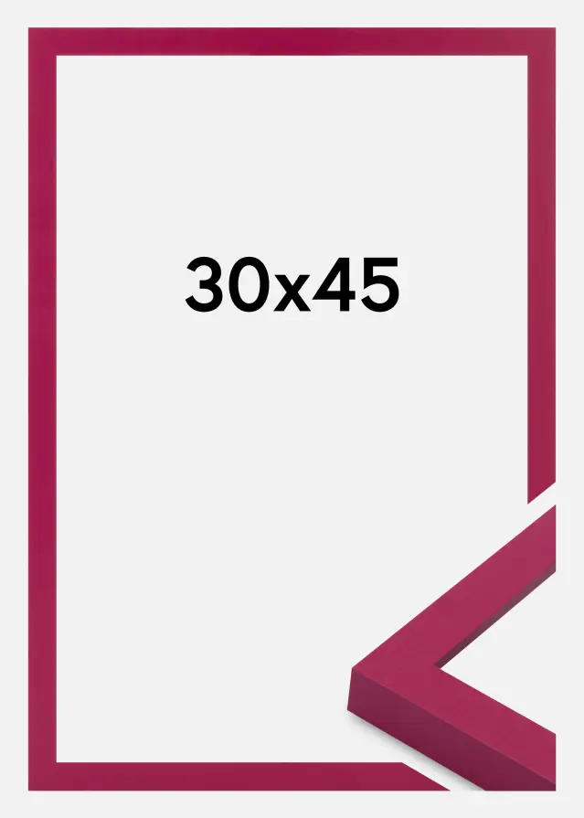 Moldura Selection Vidro acrílico Hot Pink 30x45 cm