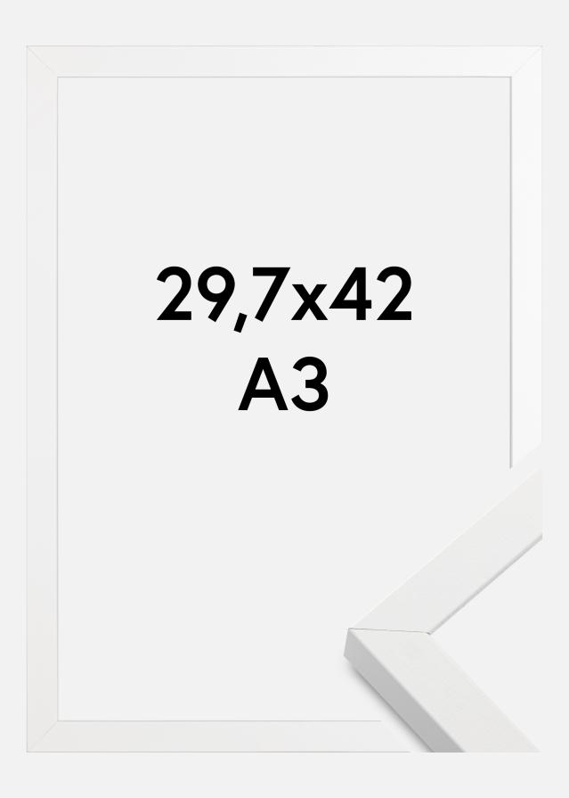 Moldura Amanda Caixa Branco 29,7x42 cm (A3)