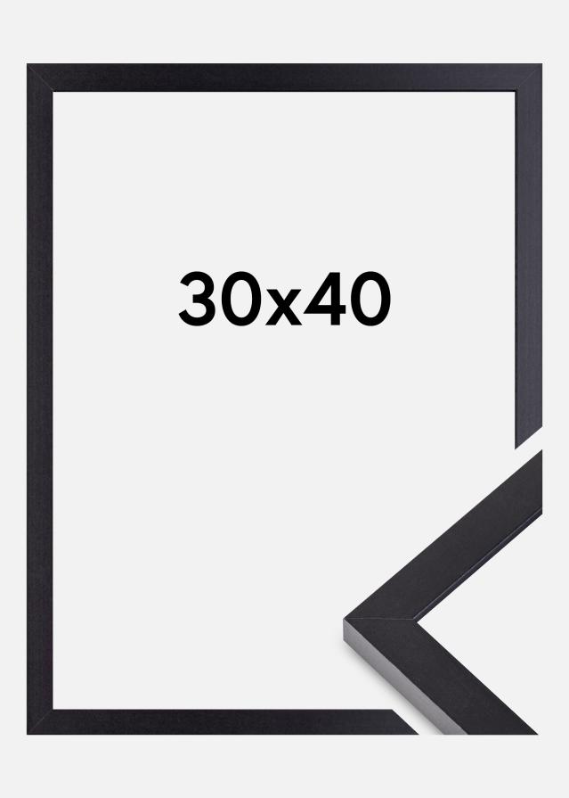 Moldura Selection Vidro acrílico Preto 30x40 cm