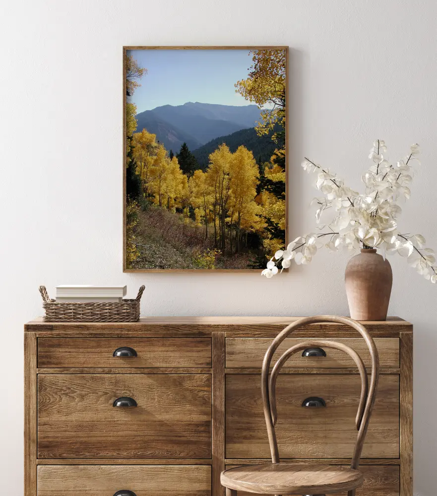 Yellow Trees Póster