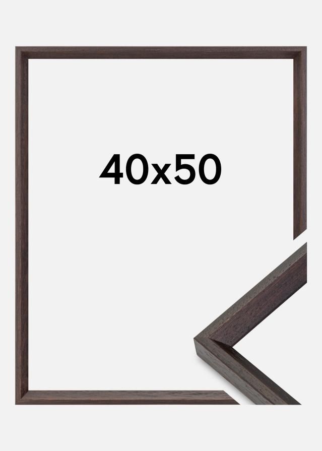 Moldura Globe Vidro acrílico Espresso 40x50 cm