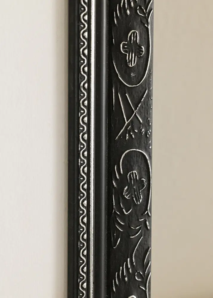Moldura Barock Preto 40x50 cm