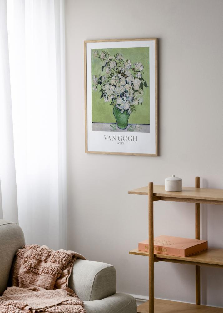 Moldura Vemdalen Vidro acrílico Carvalho 14x24 cm