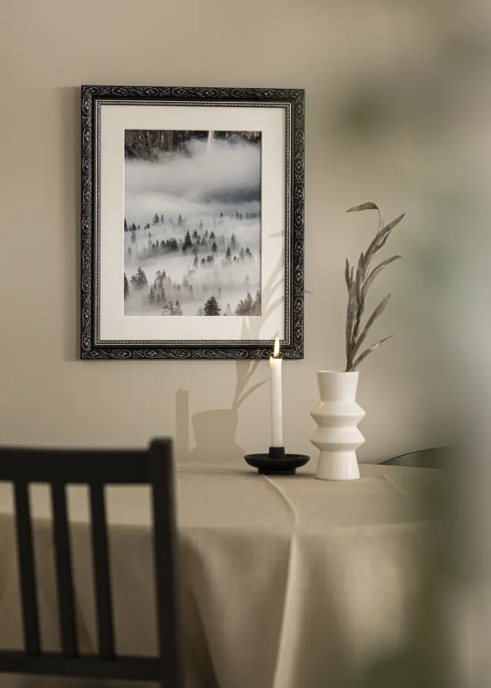 Moldura Barock Preto 40x50 cm