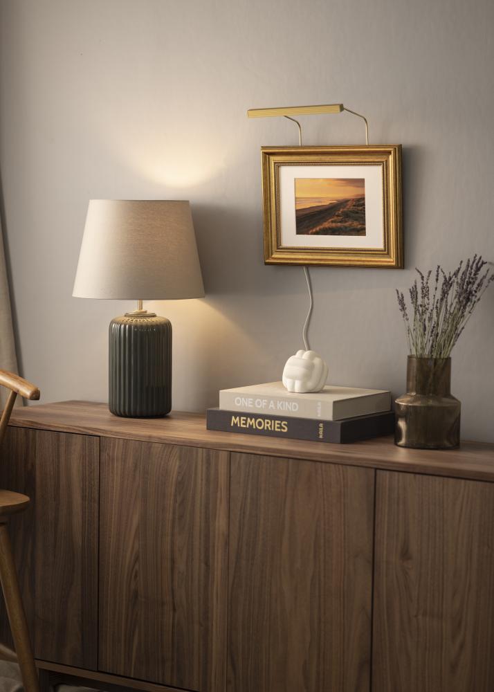 BLP 117 de largura iluminação de quadros 25 cm - Ouro