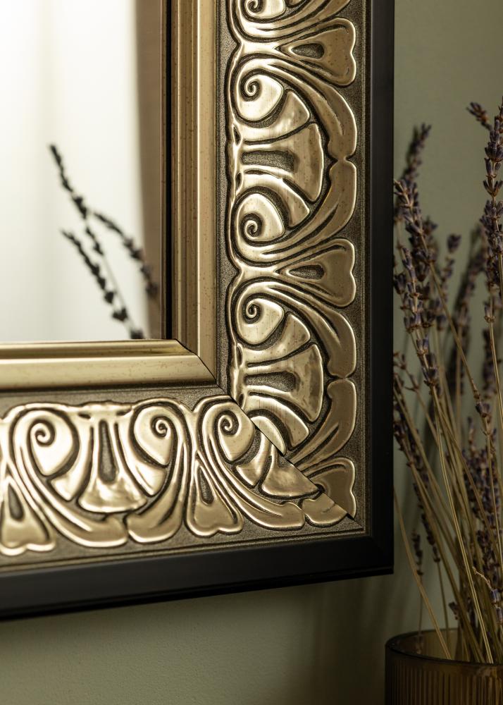 Espelho Wismar Prateado 40x80 cm