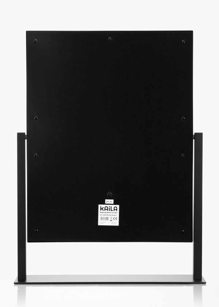 KAILA Espelho para toucador VI Preto- 46x60 cm