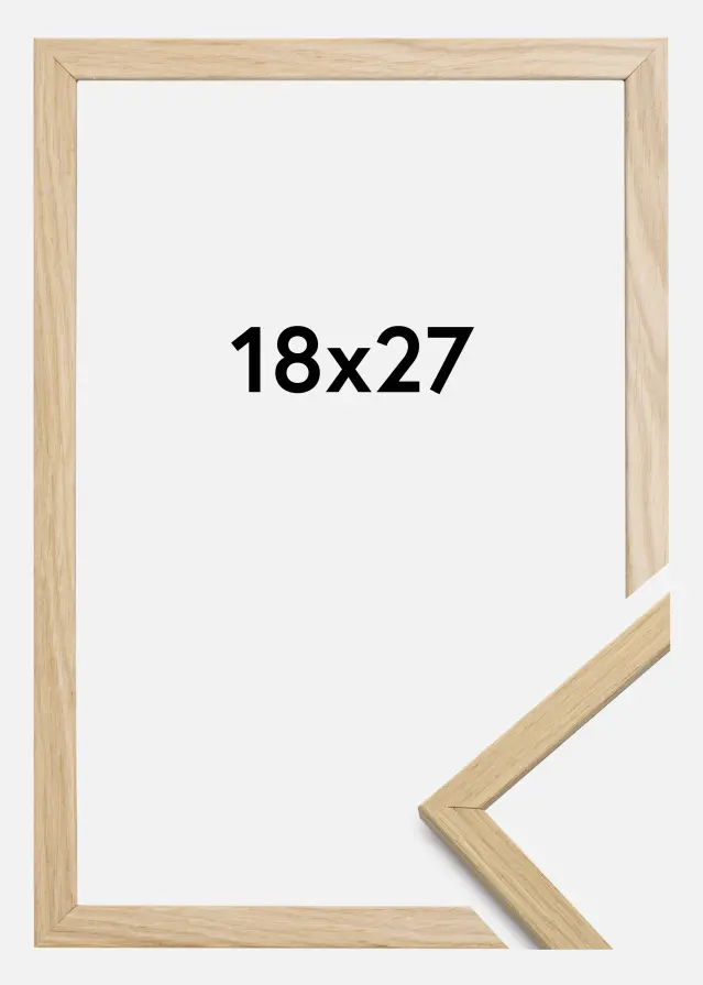 Moldura Edsbyn Carvalho 18x27 cm
