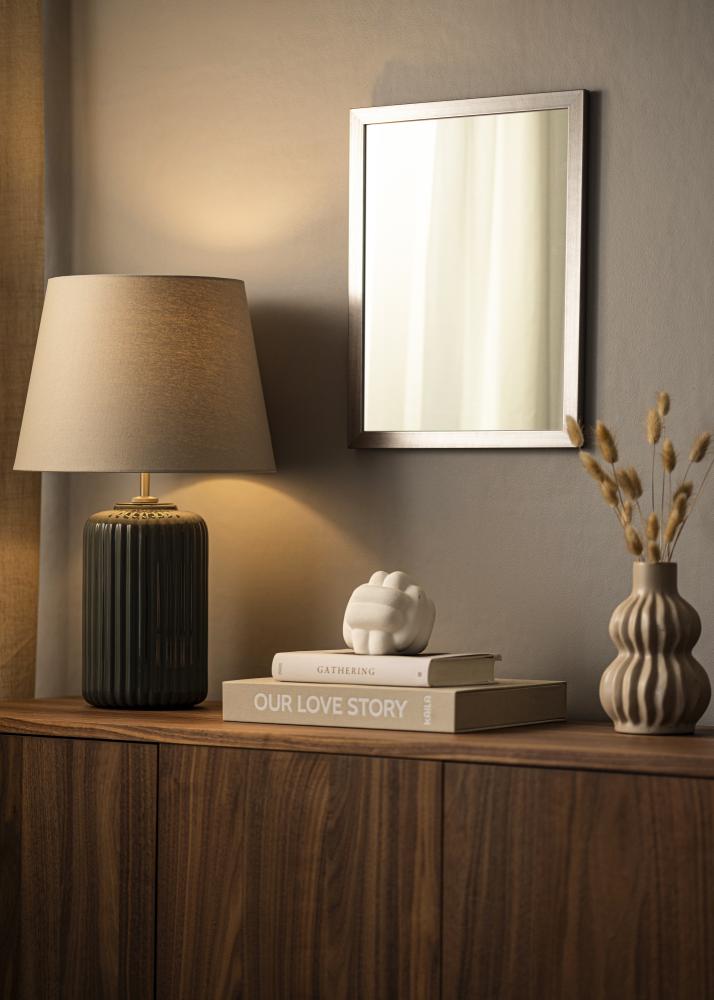 Espelho Uppsala Prateado - Tamanho personalizável