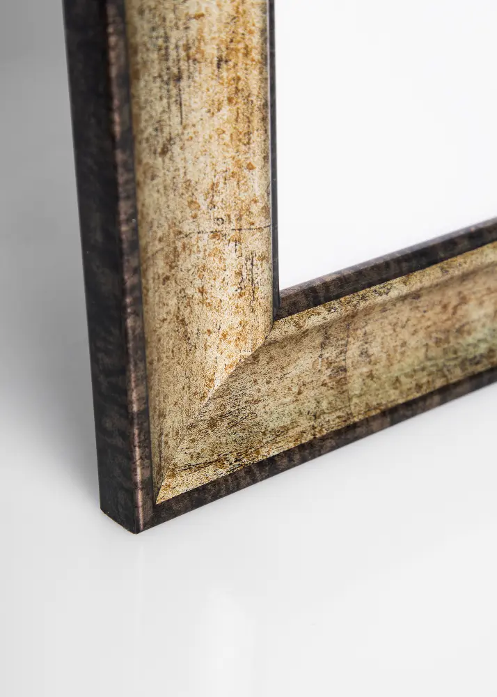 Moldura Saltsjöbaden Vidro acrílico Ouro antigo 18x24 cm