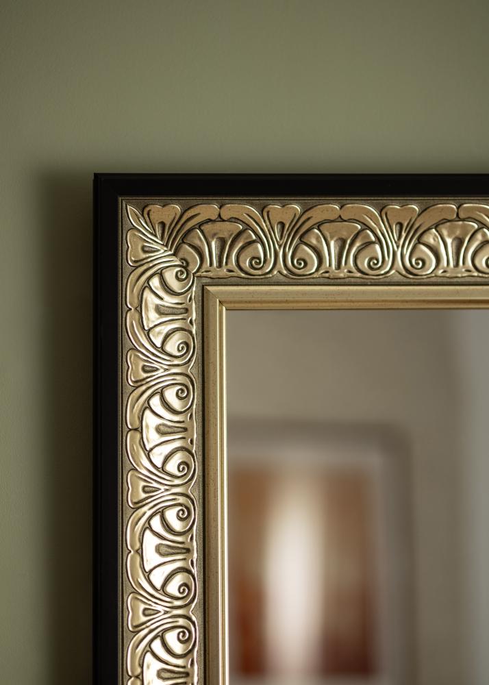 Espelho Wismar Prateado 40x80 cm