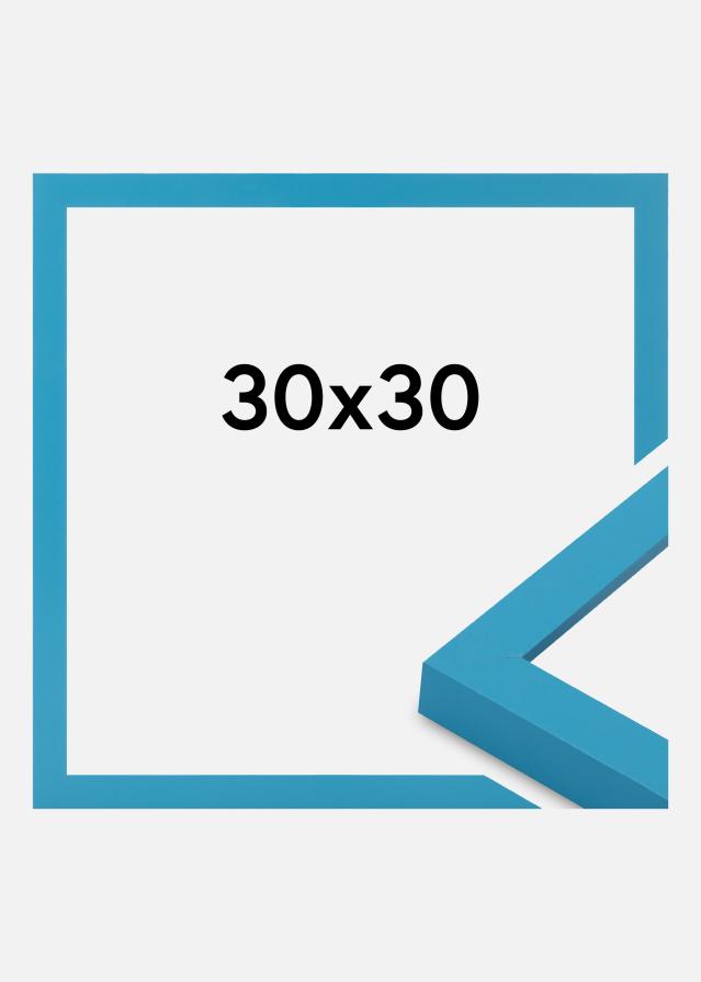 Moldura Selection Vidro acrílico Light Blue 30x30 cm