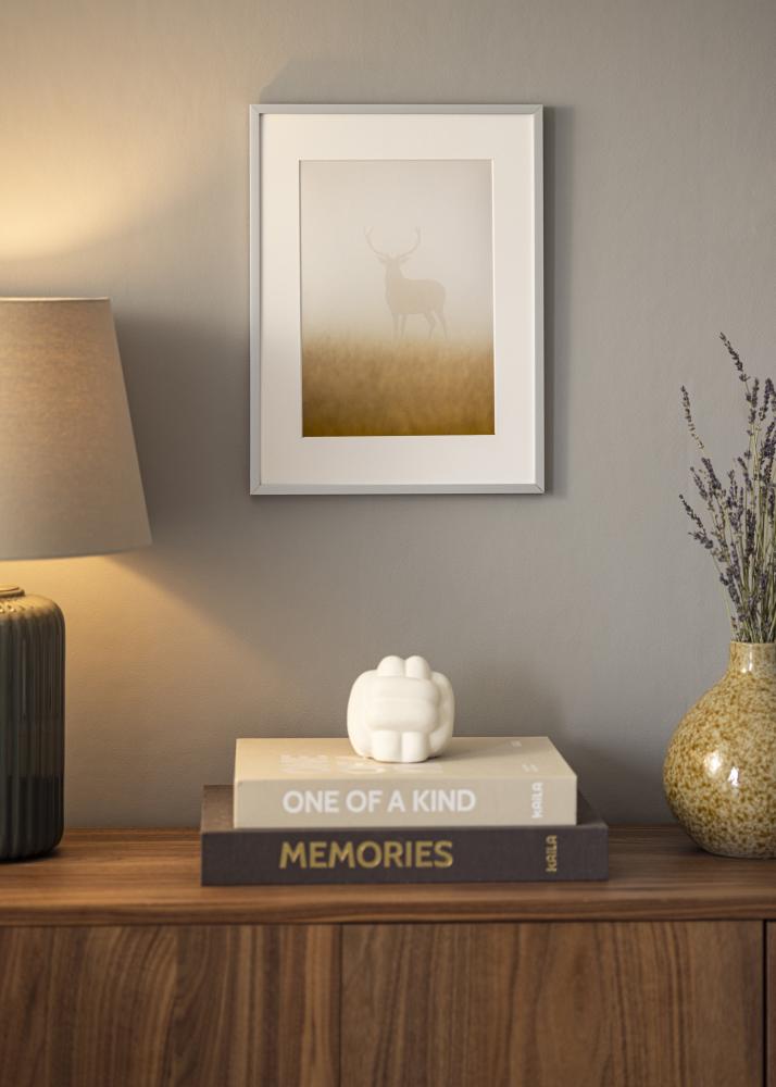 Espelho Helsingfors Prateado - Tamanho personalizável