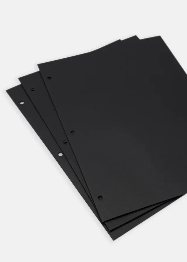 KAILA Refill Sheets 30 pcs Black - Coffee Table Photo Álbum