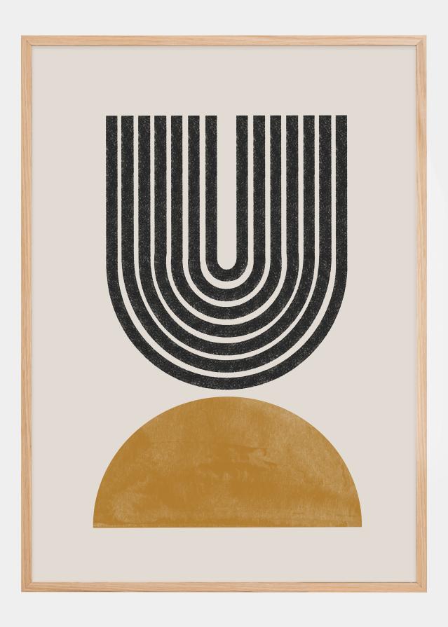 Mid Century Modern No1 Póster