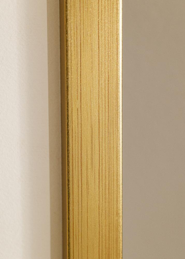 Blocky Gold 85x115 cm - Passe-partout Branco 70x100 cm