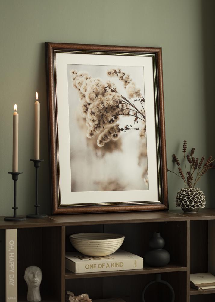 Moldura Old Retro Vidro acrílico 25x25 cm