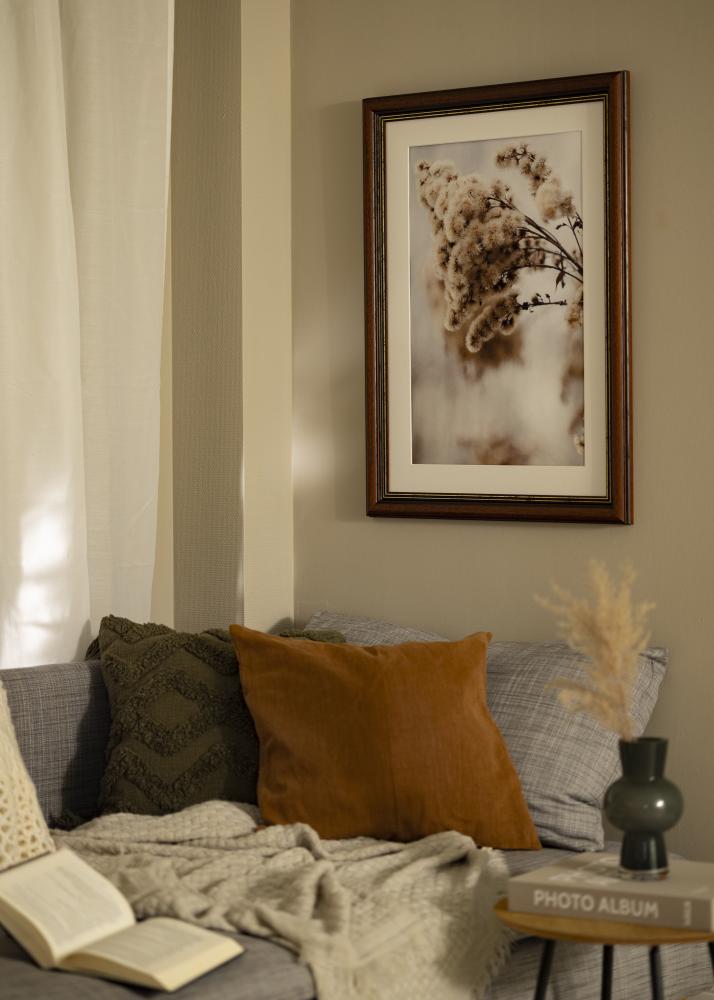 Moldura Old Retro Vidro acrílico 25x25 cm