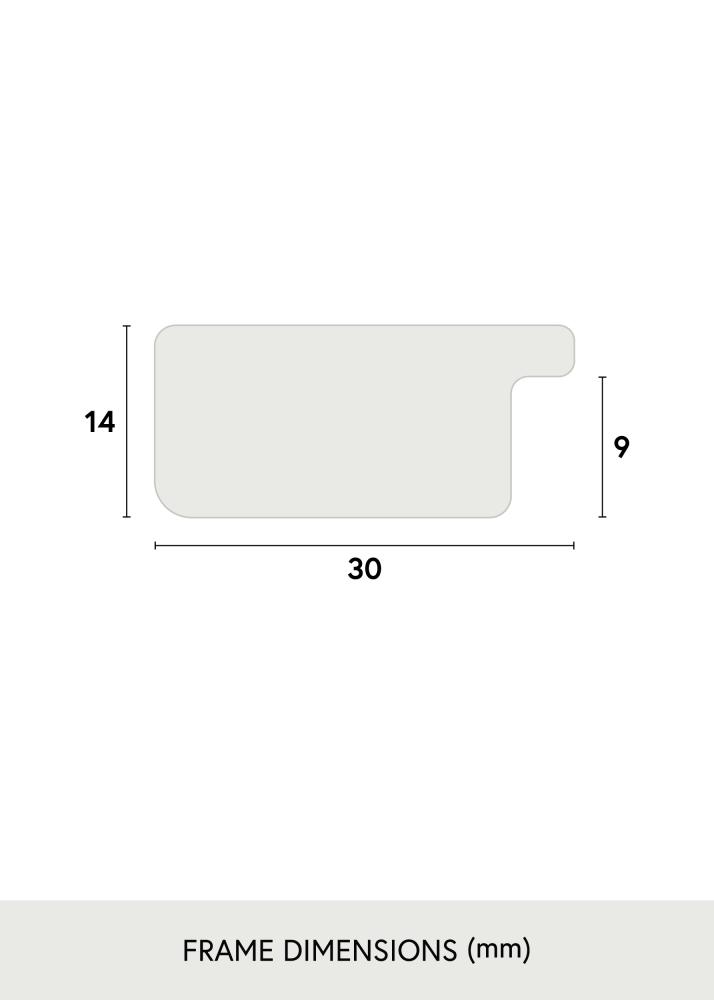 Moldura Glamour Prateado - Tamanho personalizável