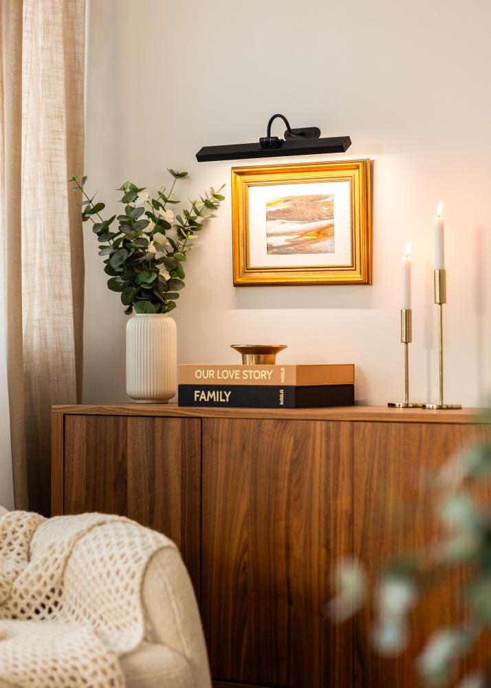 KAILA Flare Luz para Quadros a Pilhas 40 cm - Preto