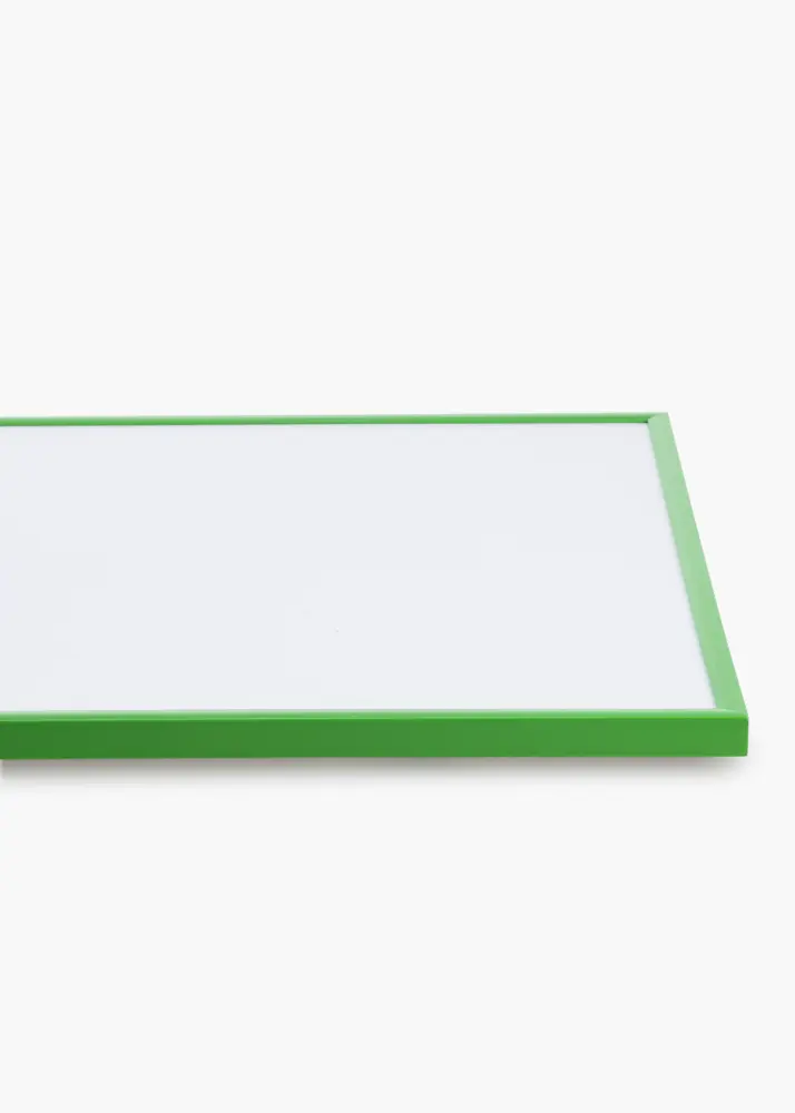 Moldura New Lifestyle Grass Green 30x40 cm - Passe-partout Branco 20x28 cm