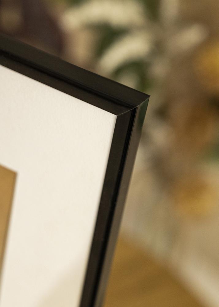 Moldura New Lifestyle Vidro acrílico Preto 15x15 cm