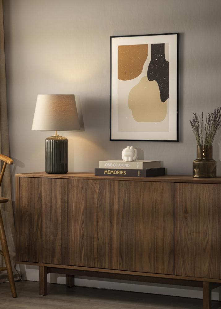 Moldura New Lifestyle Vidro acrílico Preto 15x15 cm