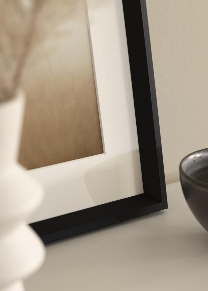 Moldura Globe Vidro acrílico Preto 70x100 cm