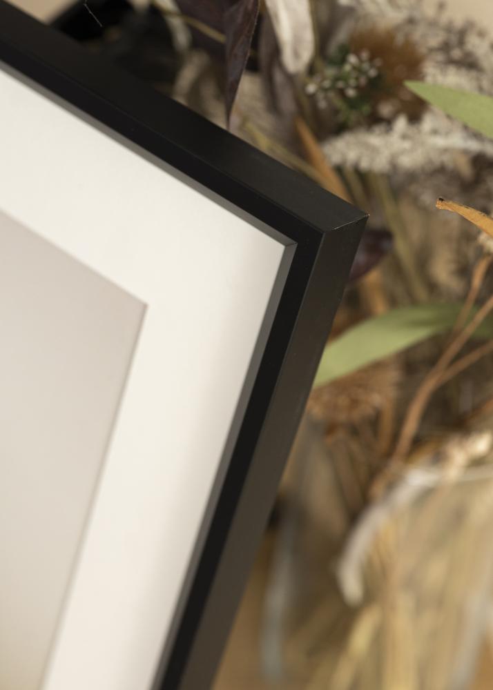 Moldura Globe Vidro acrílico Preto 70x100 cm