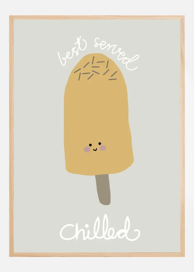 Chilled Ice Cream Póster