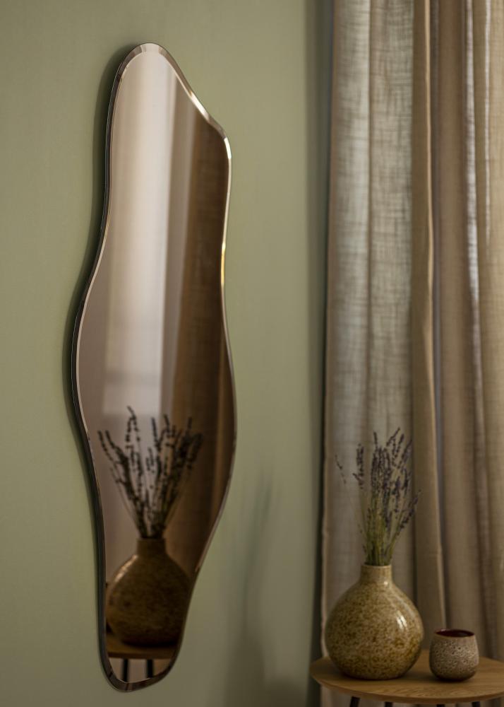 Espelho Wave Brown 55x110 cm