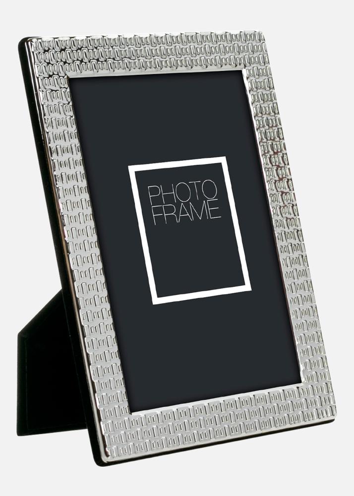 Moldura Prateado Frame 10x15 cm