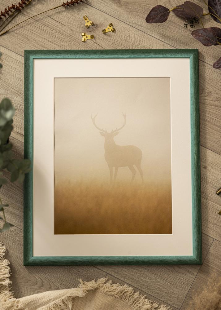 Moldura Cornwall Verde-escuro - Tamanho personalizável