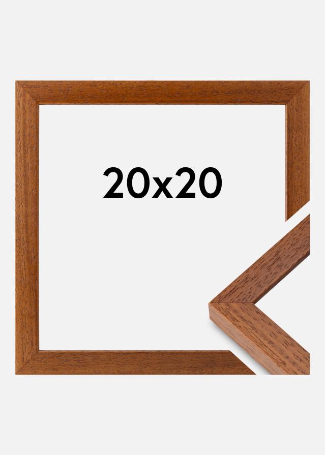 Moldura Hermes Vidro acrílico Faia 20x20 cm