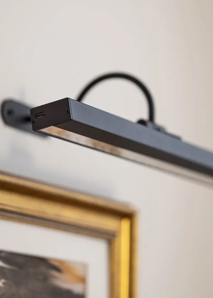 KAILA Flare Luz para Quadros a Pilhas 40 cm - Preto
