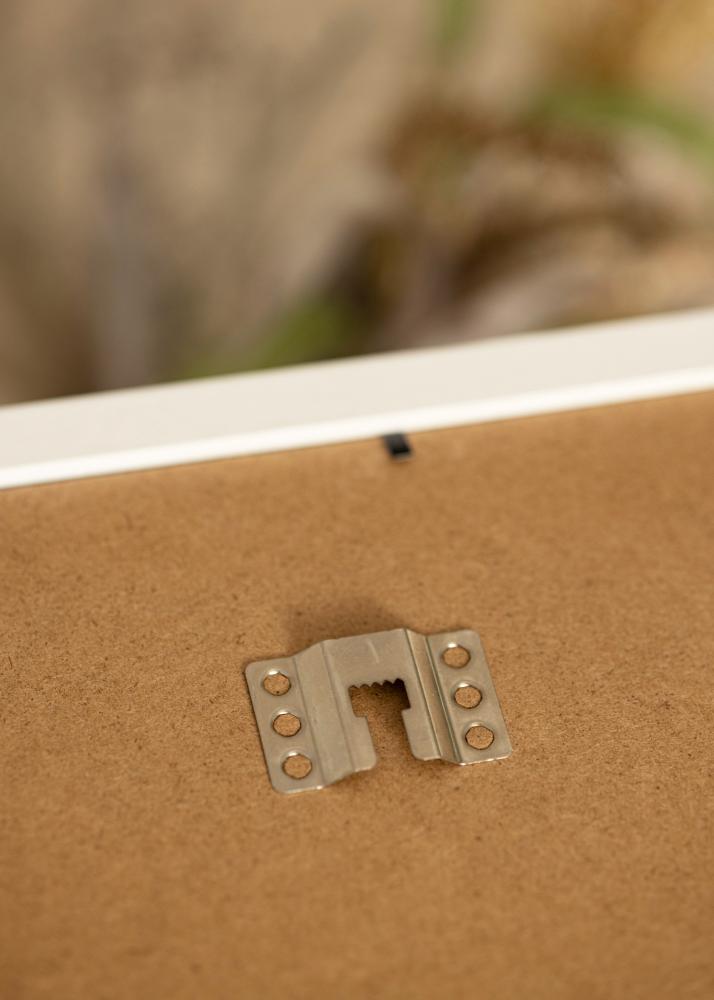 Moldura BGA Classic Vidro acrílico Branco 70x90 cm