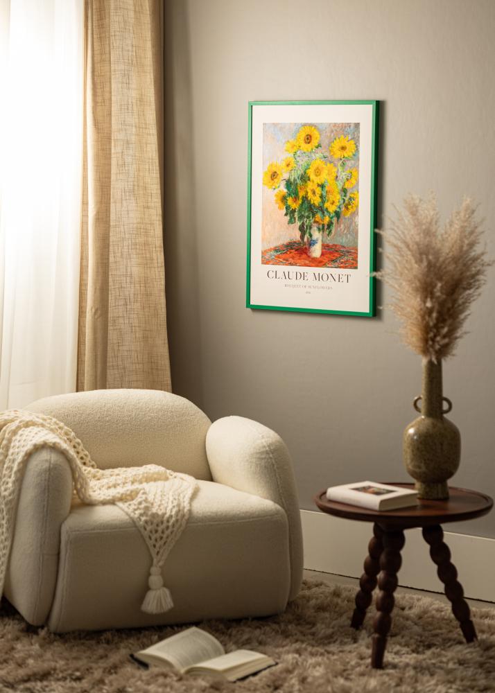 Colorful Vidro acrílico Verde 40x60 cm