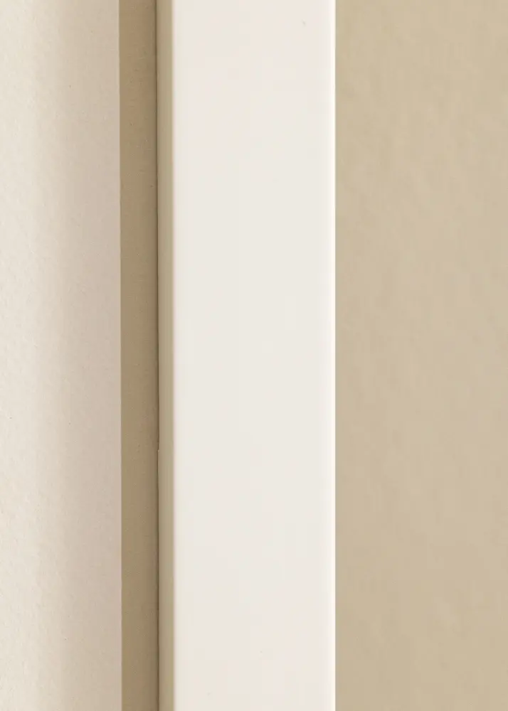 Moldura Blocky Vidro acrílico Branco 80x80 cm
