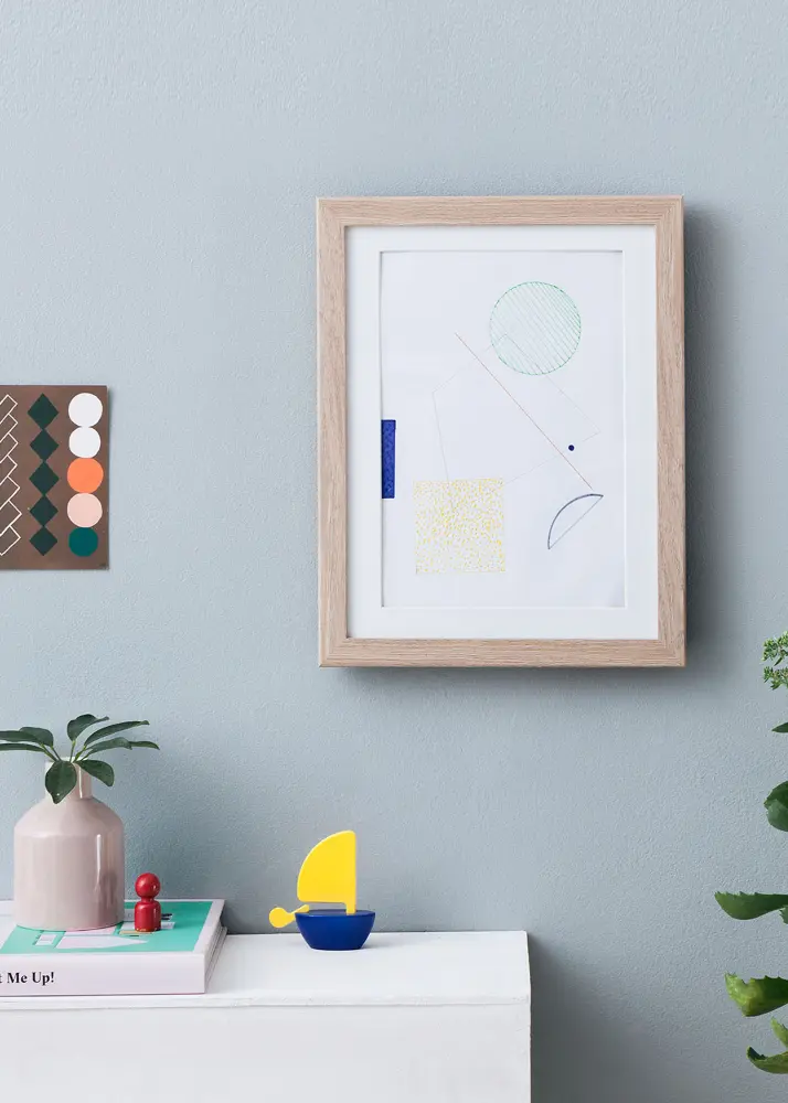 Moldura para desenhos Little Davinci Madeira A3