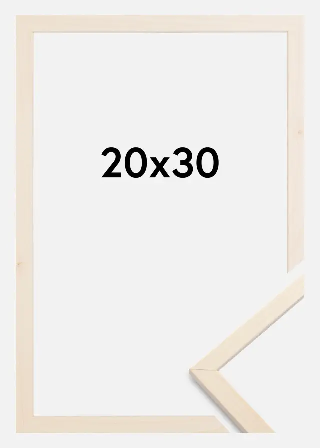 Moldura Edsbyn Vidro acrílico Ácer 20x30 cm