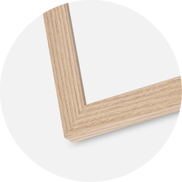 Moldura BGA Classic Vidro acrílico Carvalho 50x70 cm