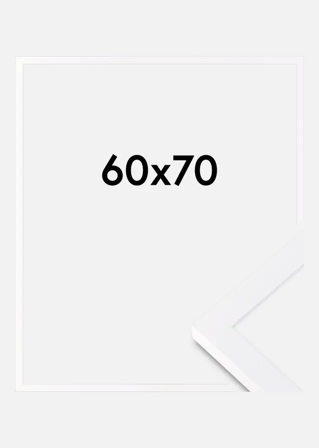 Moldura Selection Akrylglas Branco 60x70 cm