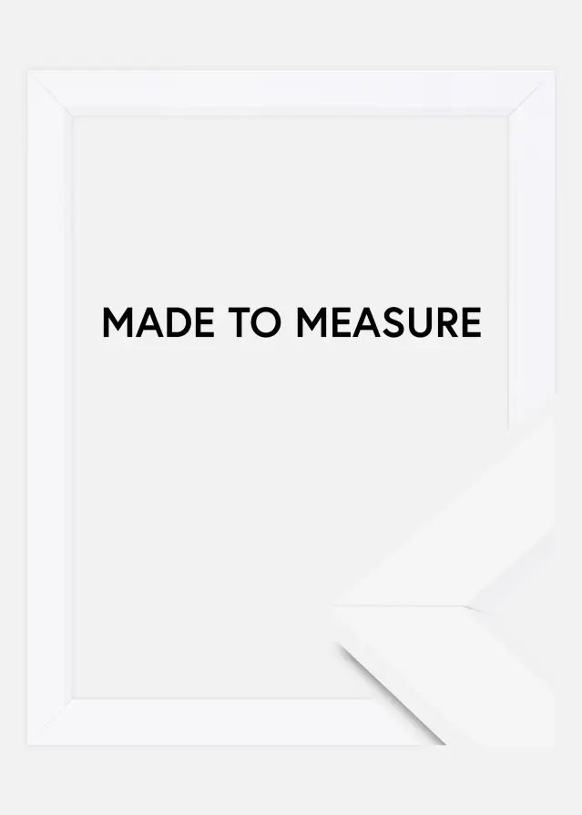 Moldura Åsarna Branco - Tamanho personalizável
